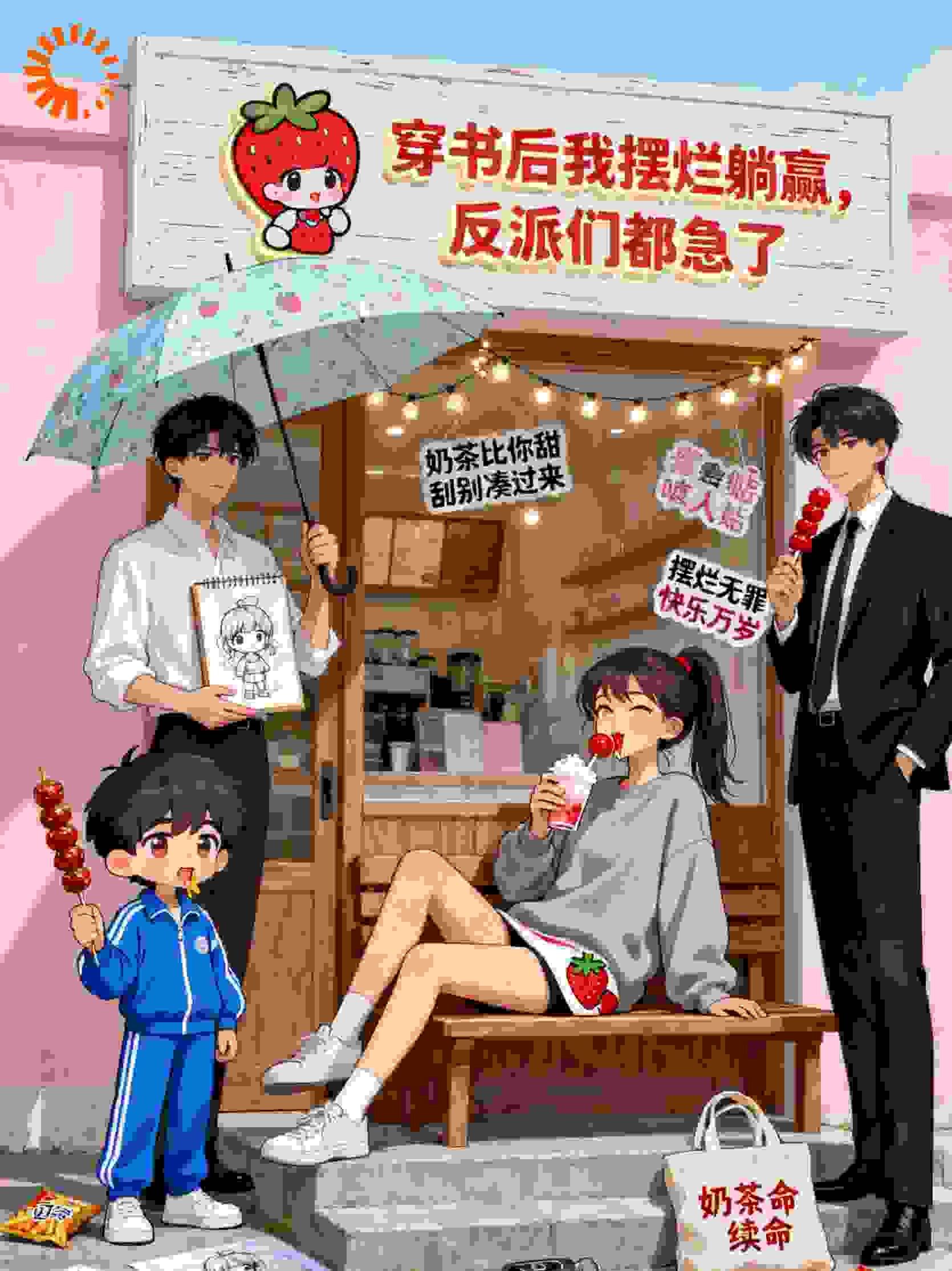 穿书后我摆烂躺赢，反派们都急了