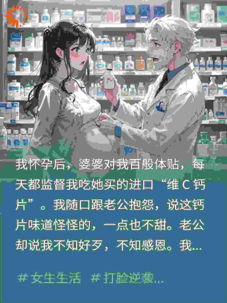 婆婆天天喂我进口维C，医生一看让我赶紧报警